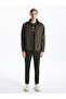 Standard Fit Stand Collar Men's Coat - 2