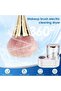 USB Rechargeable Electric Makeup Brush Cleaner & Dryer with Holder - Automatic Cosmetic Brus - 5