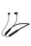 Rockerz 110 Wireless Neckband With Up To 40 Hrs Playtime, Dual Device Pairing, Enx Tech, Beast Mode, Asap Charging, Btv5.3, Ipx5, Type-C Interface & Magnetic Power Buds Active Black