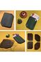 Dıy Ilgaz Mini Leather Wallet Making Set, DIY Handmade Horizontal Wallet Card Holder Kit - 3
