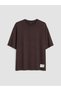 Peak New Season Plum Crew Neck Men's T-Shirt - 5