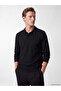 Men's Black Polo Neck Sweatshirt