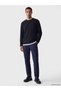 Vizyon New Season Black Crew Neck Long Sleeve Men's T-Shirt - 2