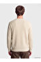 Özmarka New Season Ecru Crew Neck Men's Knitwear Sweater - 4