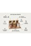 Premium 6-Jar Spice Rack Organizer with Step-Tiered Wooden Base, Glass Jars with Airtight Bamboo Lids, Countertop Herb and Seasoning Storage Holder for Kitchen Organization - 3