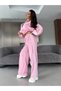 Velvet Suit with Ribbon Detail - 3