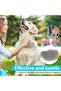 6PCS Dog Bath Brush & Dog Toothbrush | Adjustable Handle Shampoo Brush & Scrubber for Short - 4
