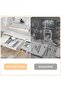 Under Desk Drawer Organizer Box - Large Capacity Office Storage Solution for Desktop, Home, School - - 2