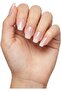 Press-On Nails, Pink and White Gradient, Electroplated Finish, 10-Piece Set, DIY Salon Manicure