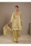Coffee Brown Embroidered Top & Palazzo Set – Women's Indian Ethnic Wear - 2