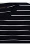 Vizyon New Season Navy Blue Crew Neck Striped Men's Knitwear T-Shirt - 7