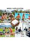 5 Pack Disposable Compressed Bath Towel, 70x140cm Large Pearl Pattern Body Drying Towel, U - 7