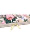 White Camellia Waterproof Canvas Laptop Sleeve with Front Pocket, Shockproof Padded Case for MacBook - 3