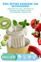 950ml Tumbler Patterned Series Shiny Body With/Without Straw Detox Large Handle Sus304 Stainless Steel Thermos - 6