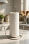 Metal Vertical Paper Towel Holder Napkin Holder Kitchen and Bathroom Napkin Holder - 3