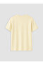 Beige Crew Neck Printed Boy's T-Shirt - 3