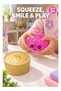 Mystery Color Glitter Dumpling Squishy Toy with Steamer-Style Storage Case, Soft Squeeze Sensory Fidget Toy for Kids Ages 3+, 1 Set - 6