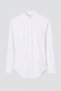 Women's Poplin Shirt with Hidden Buttons - 3