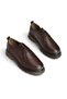 Z555261103 Brown Genuine Leather Women's Shoes - 5