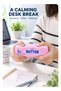 Pink Butter Squishy Toy, 4 oz Slow-Rising Squeeze Stress Relief Sensory Fidget Toy, Soft Food-Shaped Desk Toy, Cute Gift for Teens and Adults - 4