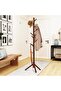 WANGMUXIA Coat Rack, Freestanding Coat Rack with 8 Hooks and 3 Adjustable Size Tree Coat Racks for B - 5