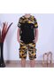 Camouflage patterned boy's suit