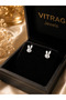 Bunny Charm Studs