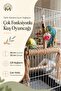 Multifunctional Bird Toy 40X25 cm Jute Perch for Budgie and Cockatiel