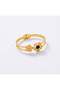 Golden Bloom Floral Bangle Kids Bangle Size 2.2 – 18K Gold Plated Stainless Steel, PVD Coated & Tarnish Resistant