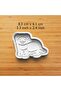 Cute Mirketler Set Cookie and Candy Dough Mold - 3