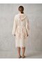 Bohemian Moon Face Sun Patterned Peshtemal Muslin Bathrobe Soft, Lightweight and Breathable Woven Fabric (100% Cotton) - 2