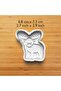 Tiny Cute Forest Animals Set Cookie and Candy Dough Mold - 3