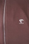 Women's Coffee Seasonal Zip-Front Hooded Striped Logo Detailed Tracksuit Set - 5