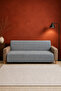 Self-Embossed Geometric Pattern Chenille Sofa Cover 170X225 cm Multi-Purpose Sofa and Bed Cover