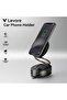 LS62 Magnetic Car Phone Holder with Suction Cup – Dashboard & Windshield Mount, Strong Magnet, 360° Rotation, One-Hand Operation, Universal Smartphone Compatibility – Black - 3