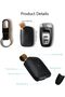 Bluetooth Dual SIM Adapter for Apple iPhone X 8 7 6S 6 Plus, iPad, iPod iOS System - High Stability, 2 SIM Cards Active in 1 iPhone for Calls and SMS - Wireless Case - 8
