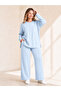 Women's Plus Size Modal Tracksuit Set with Pockets and Slits, Comfortable Cut Casual Sports Set - 3