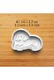 Dachshund Dog Set Cookie and Candy Dough Mold - 5