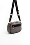 Platinum - Women's Crossbody Bag with Black Logo Sp1162 - 3