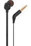 سماعات أذن سلكية عالمية من JBL مع جهاز تحكم عن بعد وميكروفون، لون أسود - T110BLK - 5