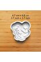 Sweet Cute Dinosaurs Set of 4 Cookie and Sugar Dough Molds - 5