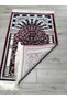 002_Bordo 8mm Ravza Model Woven Prayer Rug - 6