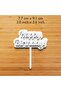 Happy Birthday Different Font Style Set Cookie and Sugar Dough Mold - 4