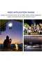 LED Outdoor Camping Light, 2 Packs Mini Portable Tent Emergency Lamp, Stretchable Hanging Tent Light - 2