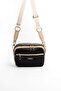 Black - Women's Crossbody Bag with S.Nut Logo Sp1162
