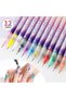 Professional Nail Art Pen Set of 12 - Acrylic Nail Painting and Pattern Pen Nail Polish Drawing Set - 5