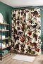Cats on the Branch Patterned Bathroom Curtain, Shower Curtain, Bathtub Curtain 175X200Cm - 4