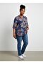 100% Cotton Patterned Blouse (Fits Sizes 40-46.) - 2