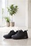 Women's Air Cushioned Thick Sole Sneaker Lace-Up Comfortable Walking and Running Sports Shoes Orthopedic Sole Casual Sneaker - 3