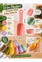 6-Piece Colorful Food and Spice Scoop Set 10 cm Measuring Spoon Food and Storage Scoop - 6